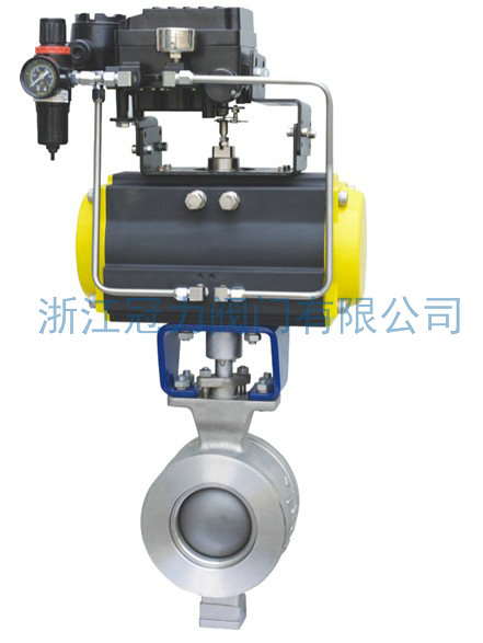 壓縮空氣,V型球閥的動力