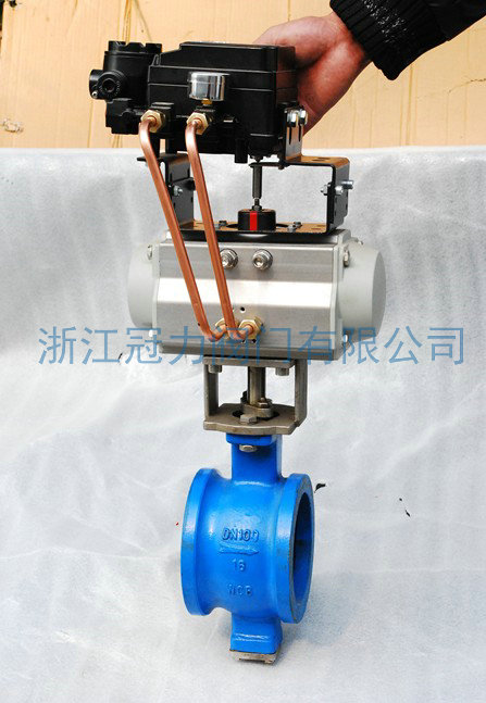 氣動V型調(diào)節(jié)球閥在通氣后常開有哪些原因?